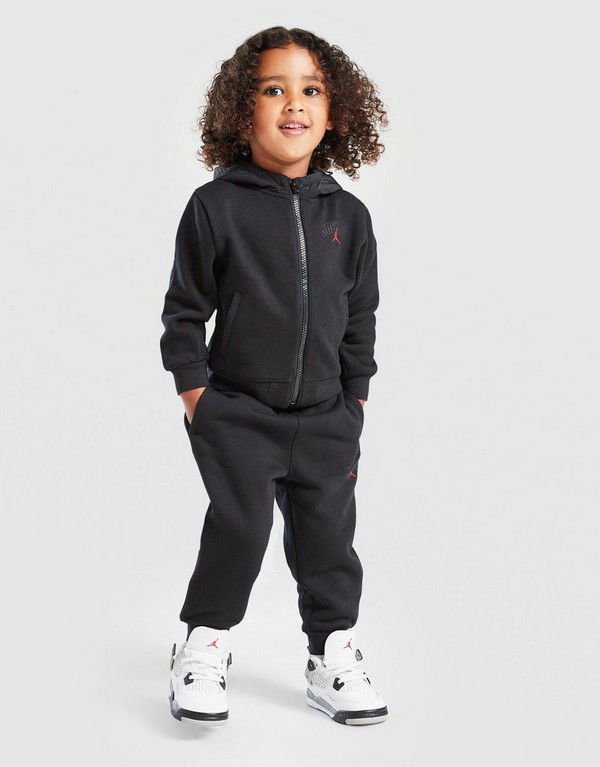 Träningsoverall Jordan Jordan Full-Zip Hoodie and Joggers Set Svart | 65F250-023, 1