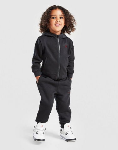 Träningsoverall Jordan Jordan Full-Zip Hoodie and Joggers Set Svart | 65F250-023, 1