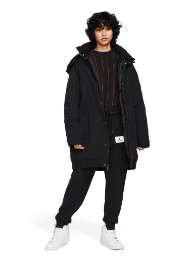 Parkas Jordan Essentials Down Parka Svart | DH0781-010
