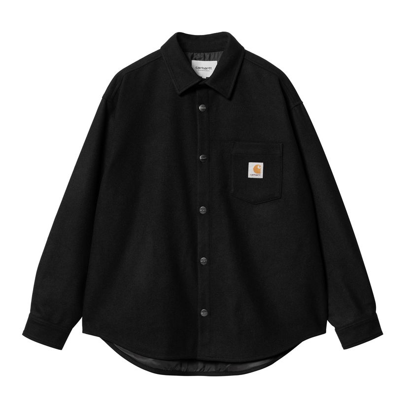 Skjorta Carhartt WIP Black Shirt Jacket Svart | I033779_9