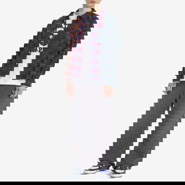 T-shirt BAPE Relaxed Fit Collegeonogram T-Shirt, Size Large Vit | 001TEL301322M-WHT, 4