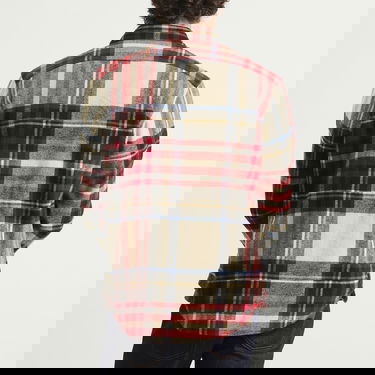 Skjorta Polo by Ralph Lauren Ralph Lauren Polo Flannel Check Classic Fit Overshirt Size Large Flerfärgad | 710981126001-NAT, 3