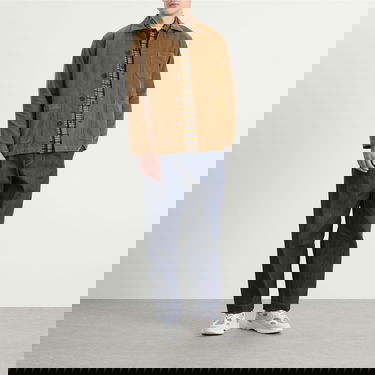 Skjorta Universal Works Fine Cord Bakers Overshirt, Size Small Brun | 33565-KHK, 4