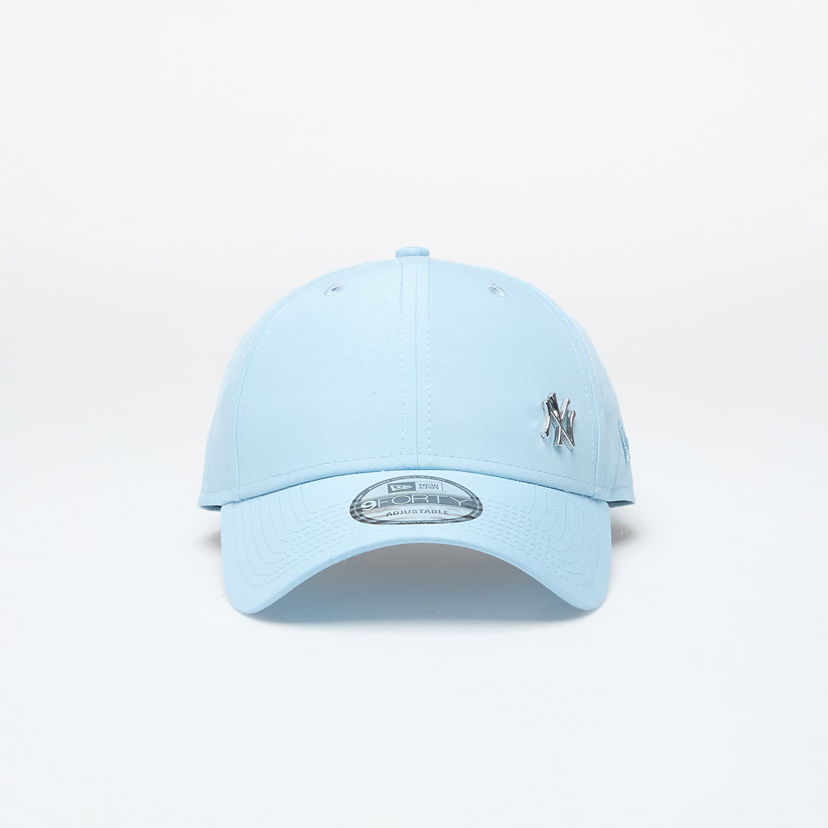 Keps New Era New York Yankees Flawless 9FORTY Adjustable Cap Pastel Blue Turkos | 60503555