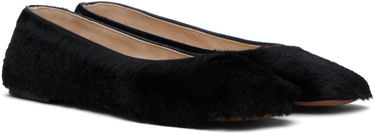 Kläder The Row The Row Square Ballerina Flats Svart | F1598-L315, 3
