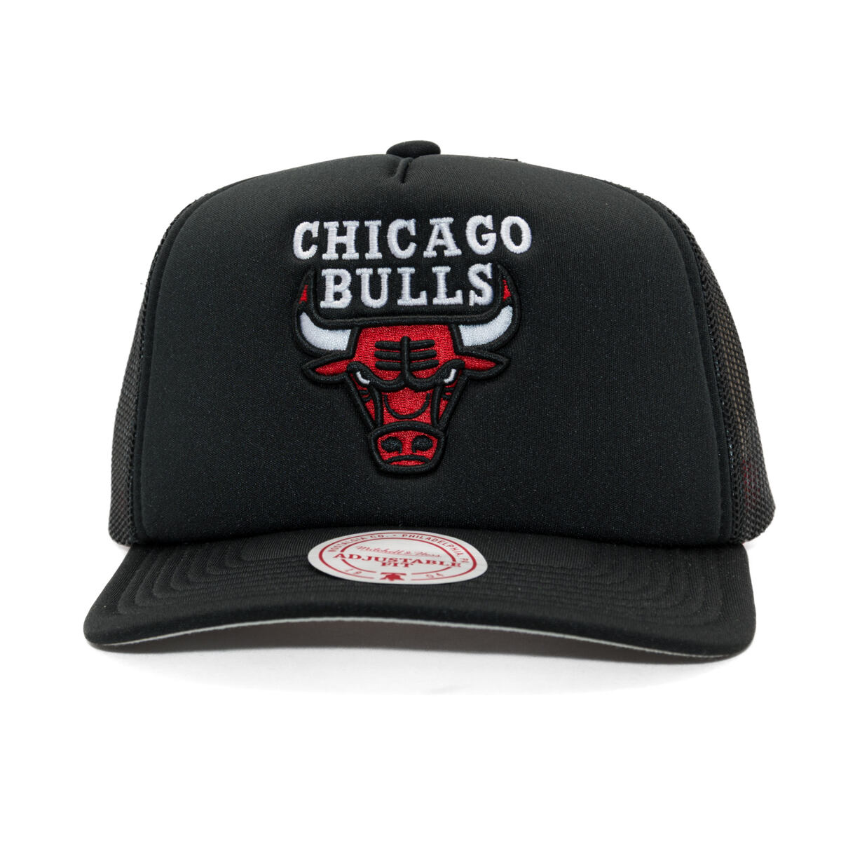 Keps Mitchell & Ness Mitchell & Ness Chicago Bulls Hidden Trucker Snapback Svart | HT11408-CBUBLCK, 1