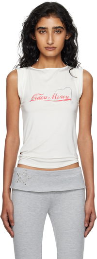 Miaou Lucia Sleeveless Graphic Tank Top