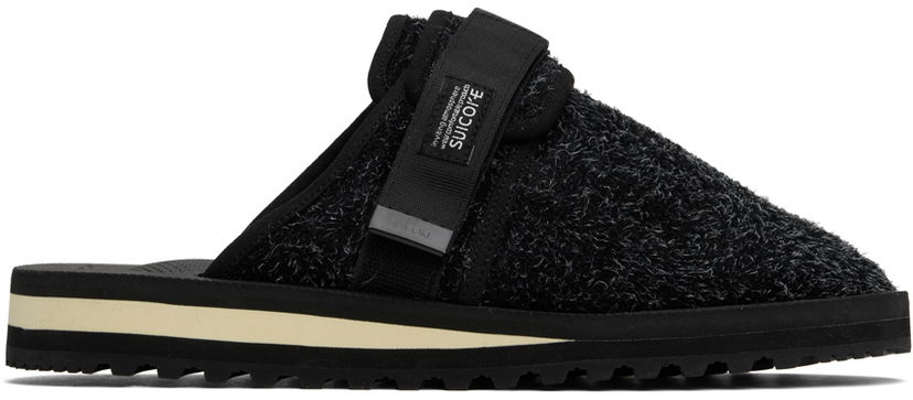 Kläder SUICOKE Suicoke ZAVO-HSPDab Slippers Svart | OG-072HSPDab
