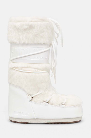 Sneakers och skor Moon Boot ICON FAUX FUR Boots Vit | 80D1408900.A002, 1