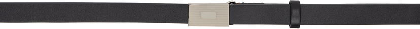 Bälten AURALEE Auralee Slide Buckle Belt Svart | A25SB04RP-W