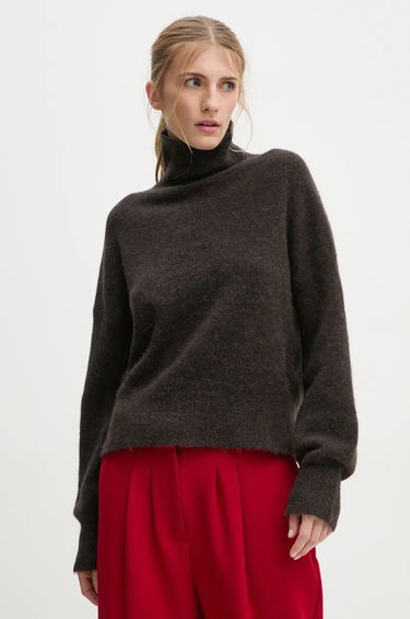 Sweater Samsoe Samsoe Sweater Turtleneck Brun | F18322002, 0