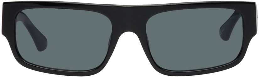 Solglasögon Dries Van Noten Rectangular Sunglasses Svart | DVN189C1SUN