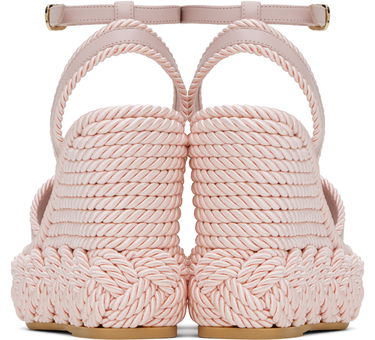 Skovård Valentino Valentino Garavani VLogo Torchon Wedge Sandals Vit | 6W2S0JS0YWI, 4