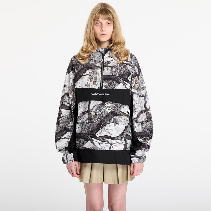 Vindjacka BAPE Tree Edge Camo Anorak Jacket Flerfärgad | 001LJL801004MWHT