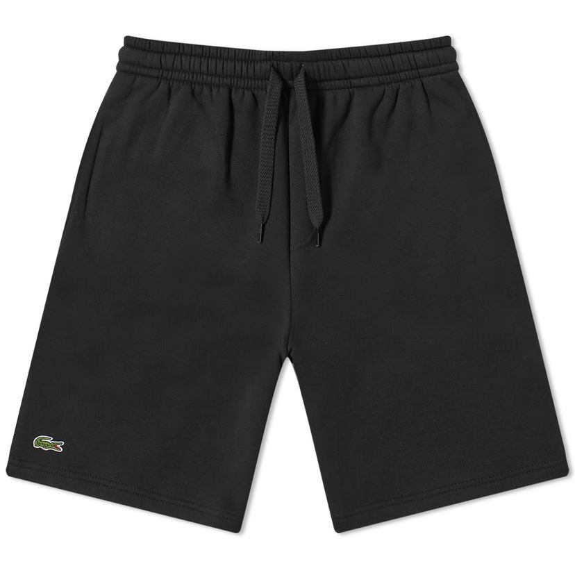 Shorts Lacoste Lacoste Classic Logo Sweat Shorts Svart | GH2136-031
