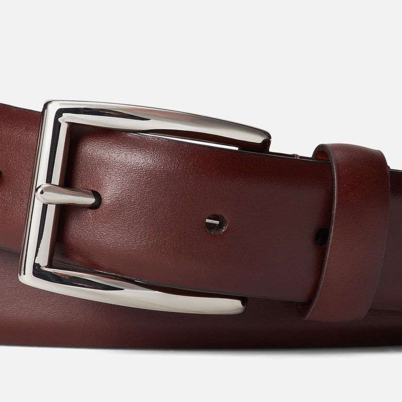 Bälten Polo by Ralph Lauren Polo Ralph Lauren Harness Leather Belt Size 34 Brun | 405913730001
