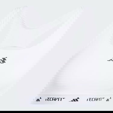 Behå adidas Performance TECHFIT Medium Support Elastic Sports Bra Vit | JG3961, 3