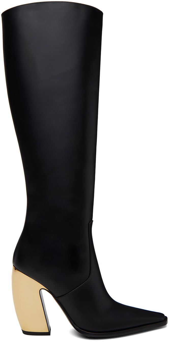 Kläder Bottega Veneta Bottega Veneta Tex Knee-High Boots Svart | 763838 V2VJ0