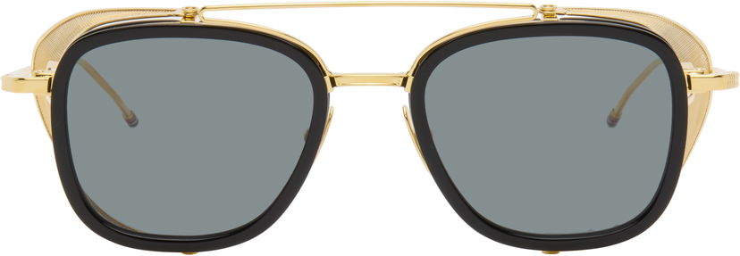 Solglasögon Thom Browne Thom Browne Square Sunglasses Svart | UES808A-G0003