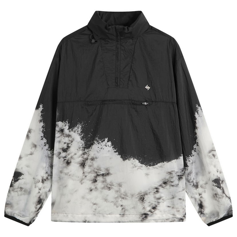 Vindjacka Represent Clo 247 Wave Print Overhead Training Jacket Flerfärgad | 247M100005-01