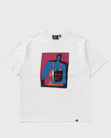 T-shirt By Parra Graphic Print T-Shirt Vit | 54105, 1