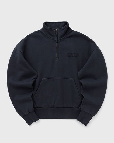 Sweatshirt ØLÅF Retro Logo Half Zip Sweatshirt Mörkblå | W220207-NAVY, 0