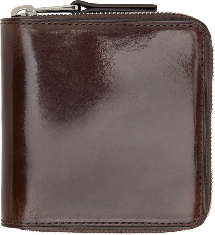 Plånbok LEMAIRE Lemaire Patina Zip Compact Bi-Fold Wallet Brun | SL0039 LL0132