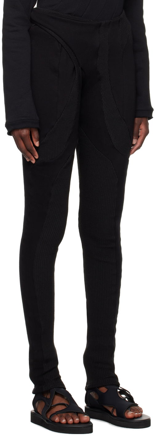 Damasker Ottolinger Ottolinger Deconstructed Leggings Svart | 1503601, 1