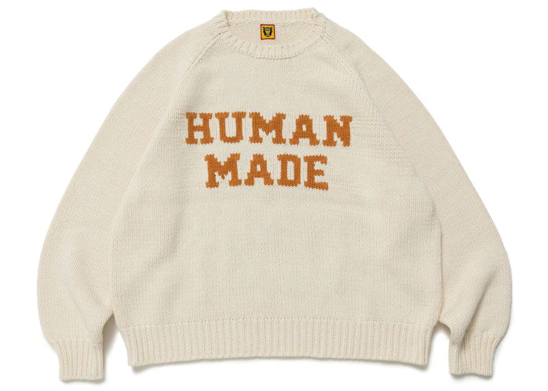 Sweater Human Made Knit Raglan Sweater Vit | HM24CS034, 0