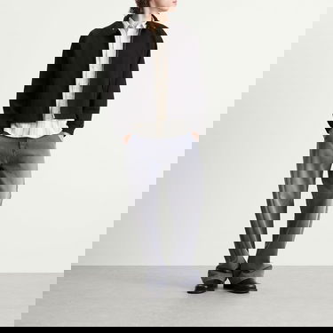 Skjorta A.P.C. Men's Clement Stripe Shirt, Size Small Vit | COHJU-H12512-AAD, 4