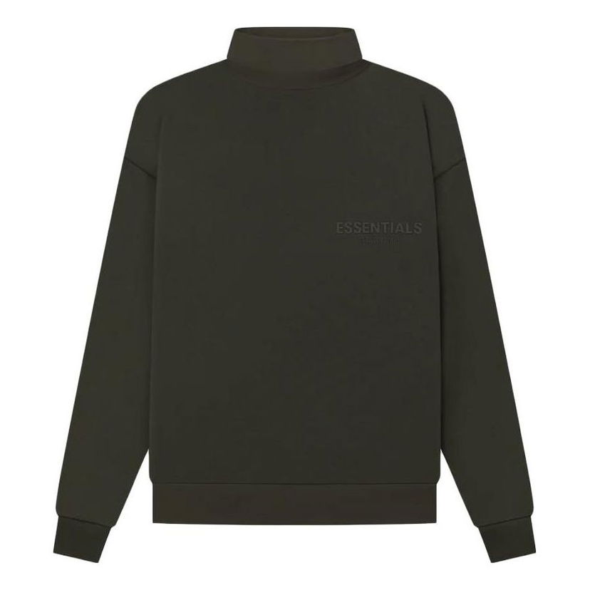 Sweater Fear of God Essentials Turtleneck Grön | FOG-SS23-074