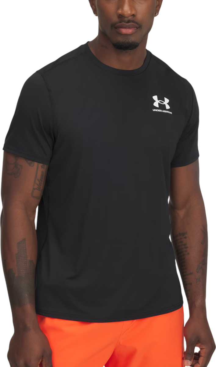 T-shirt Under Armour Under Armour Heatgear Fitted T-Shirt Svart | 6000939-001