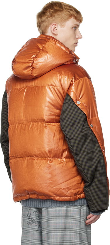 Pufferjacka Feng Chen Wang Feng Chen Wang Deconstructed Down Jacket Orange | FUF14JK13, 2