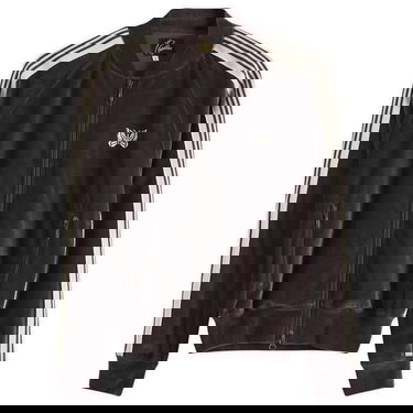 Bomberjacka Needles Needles Women's Rib Collar Track Jacket, Size L Purpur | QV319-B, 1