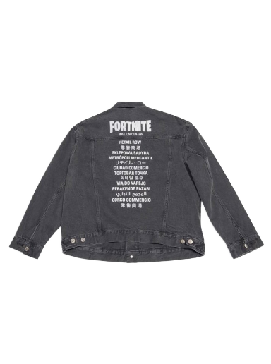 Jacka Balenciaga FORTNITE©2021 x Large Fit Jacket Grå | 684001TEW051055