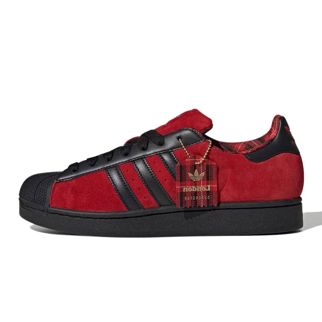Sneakers och skor adidas Originals Superstar II London Better Scarlet Röd | JQ3224, 0
