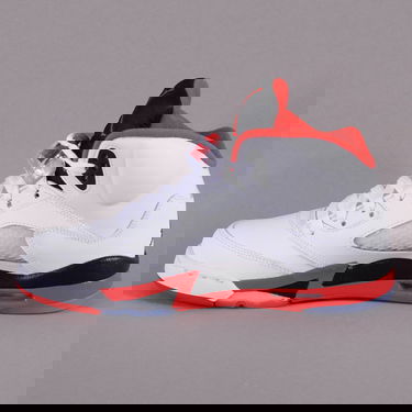 Sneakers och skor Jordan Air Jordan 5 Retro ''Fire Red Black Tongue'' 2013 GS Vit | 440888 120, 0