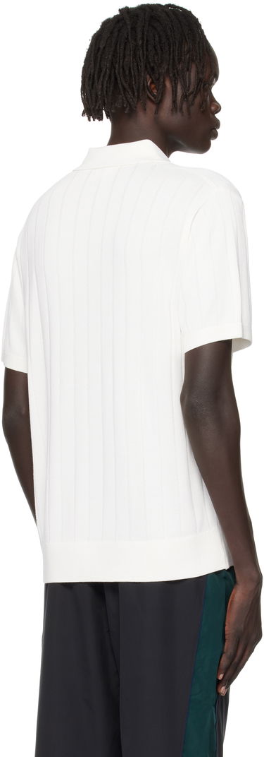 Polotröja Lacoste Ribbed Knit Polo Vit | AH5339_70V, 2