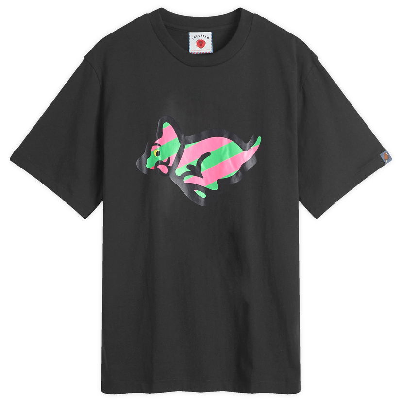 T-shirt BBC IceCream Running Puppy Graphic Tee Svart | IC24459-BLK