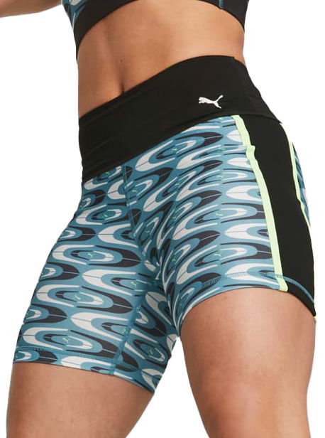 Shorts Puma RETRO GLAM HW SHORT TIGHT Flerfärgad | 523893-48, 1
