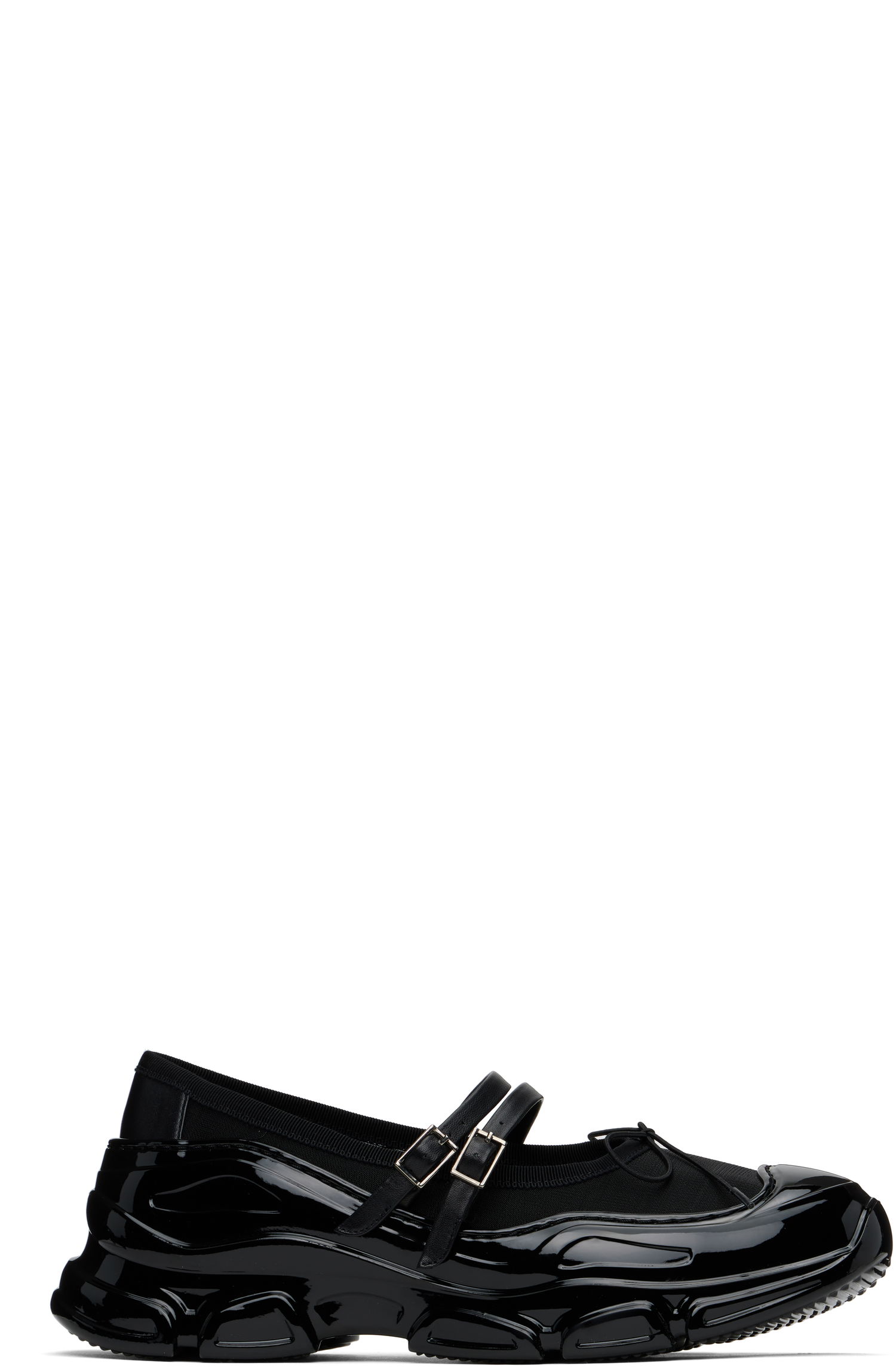 Kläder Simone Rocha Simone Rocha Mesh Tracker Ballerinas Svart | HT20-M 0804, 0