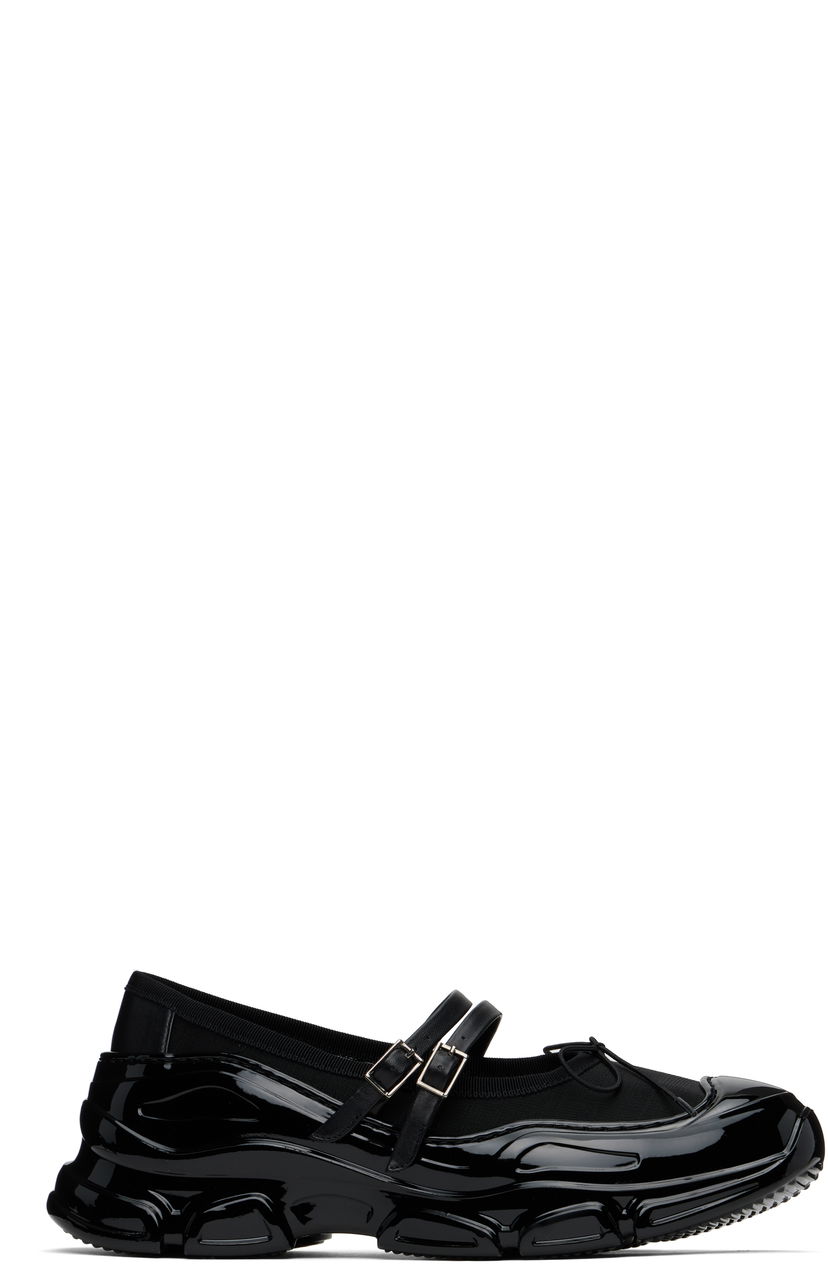 Kläder Simone Rocha Simone Rocha Mesh Tracker Ballerinas Svart | HT20-M 0804