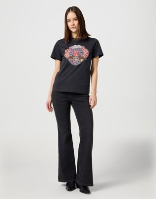 T-shirt Wrangler Wrangler Graphic Tee Svart | 112362563:XXL, 1