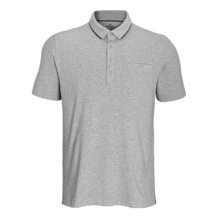 Polotröja Under Armour Luxe Heather Polo Grå | 1377363-011