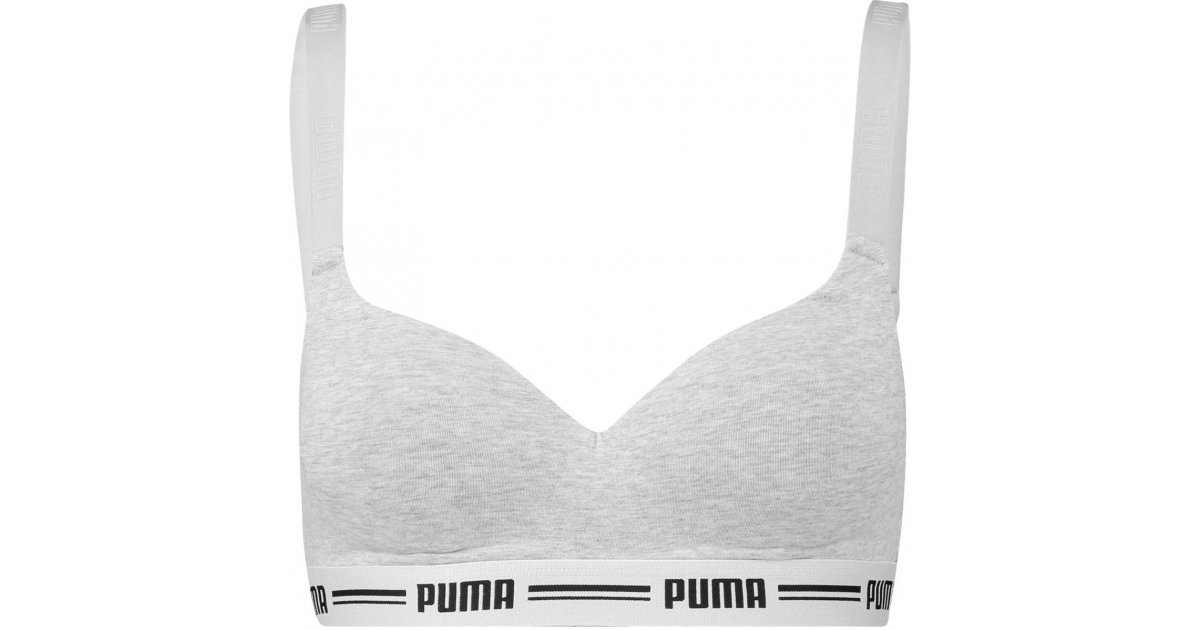 Behå Puma Puma Padded Bra Grå | 604024001-032, 1