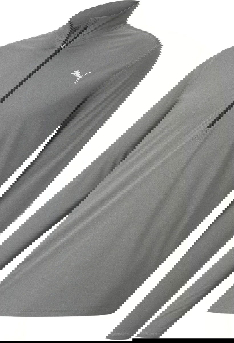 Sweatshirt Puma Cross the Line Quarter-Zip Running Top Grå | 519592-001