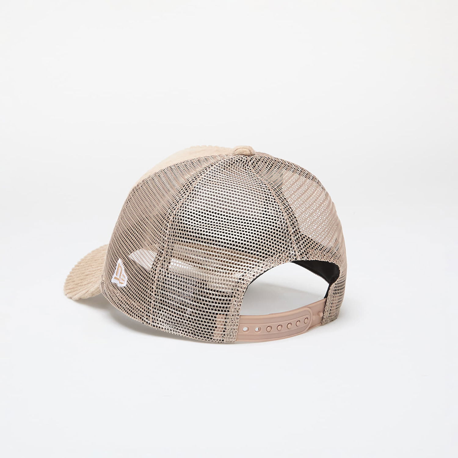 Keps New Era MLB Boston Red SoxCord 9FORTY E-Frame Adjustable Trucker Cap Beige Universal Beige | 60565522, 1