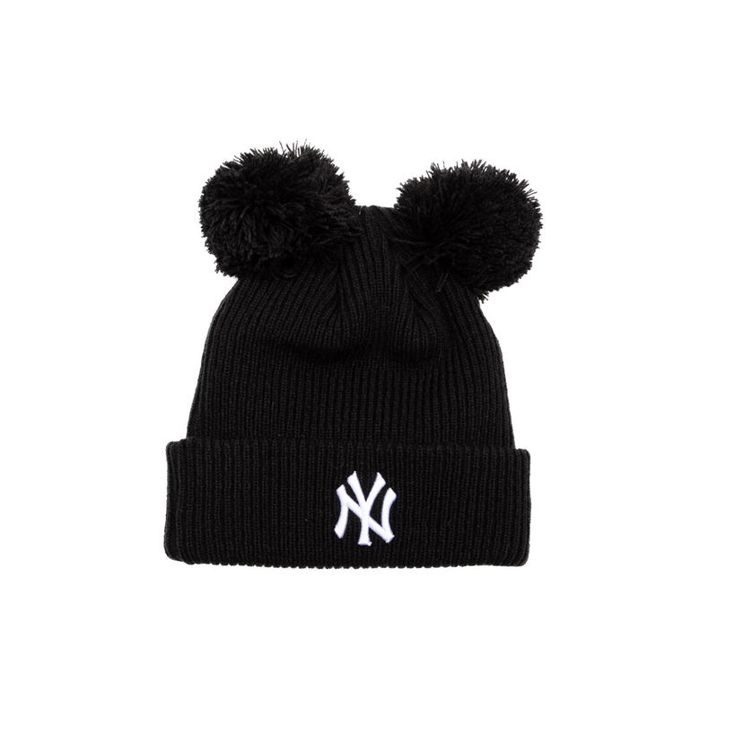 Mössa New Era MLB Double Pom Beanie NY Yankees One Size (56-59 cm) Svart | 60691354
