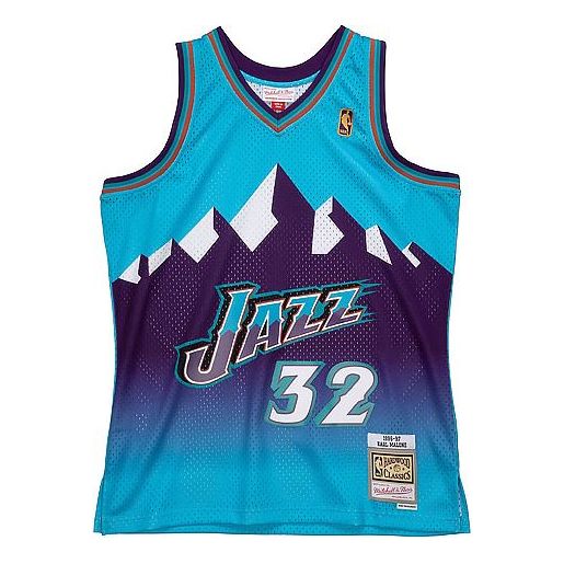 Jersey Mitchell & Ness Mitchell & Ness Utah Jazz Karl Malone Swingman Jersey Blå | SMJYCP19271-UJABLUE96KMA