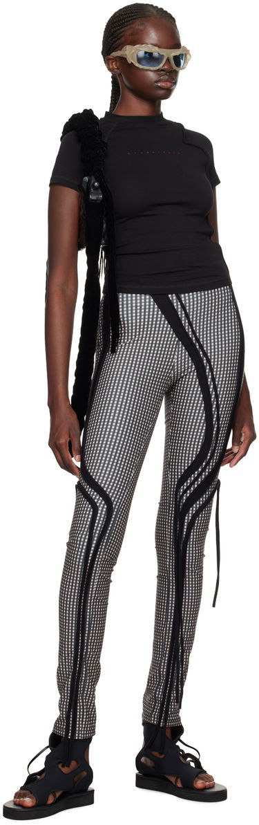 Damasker Ottolinger Ottolinger Strappy Leggings Svart | 501202, 3